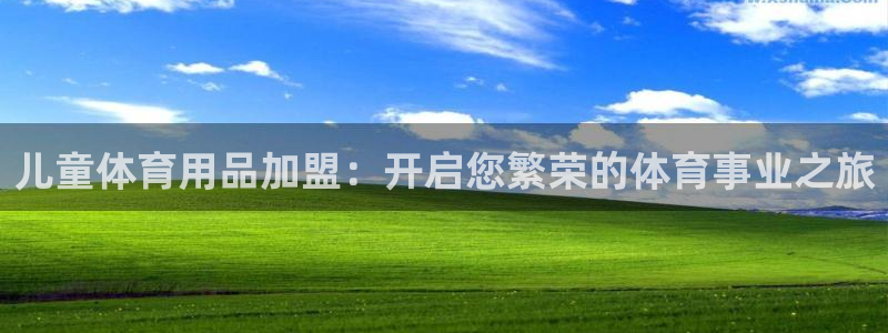 欧陆娱乐app攻略大全：儿童体育用品加盟：开启您繁荣