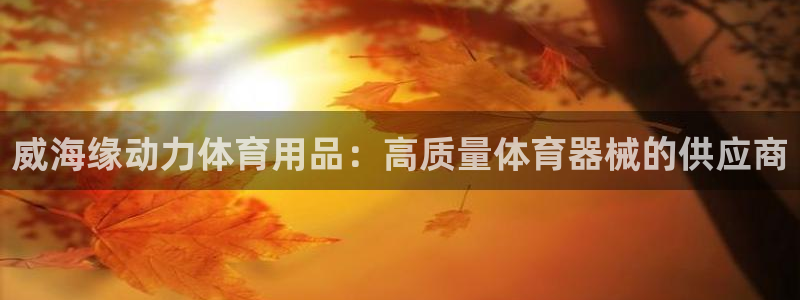 欧陆娱乐平台登陆地址在哪里：威海缘动力体育用品：高质