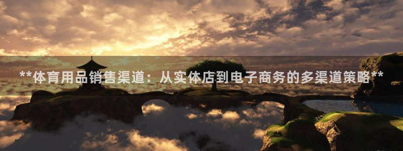 欧陆娱乐是正规吗?：**体育用品销售渠道：从实体店到
