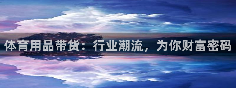 欧陆娱乐公司产品介绍图片：体育用品带货：行业潮流，为