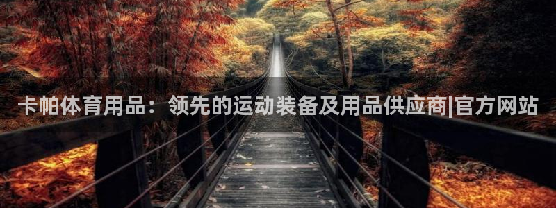 欧陆娱乐平台咋样啊：卡帕体育用品：领先的运动装备及用