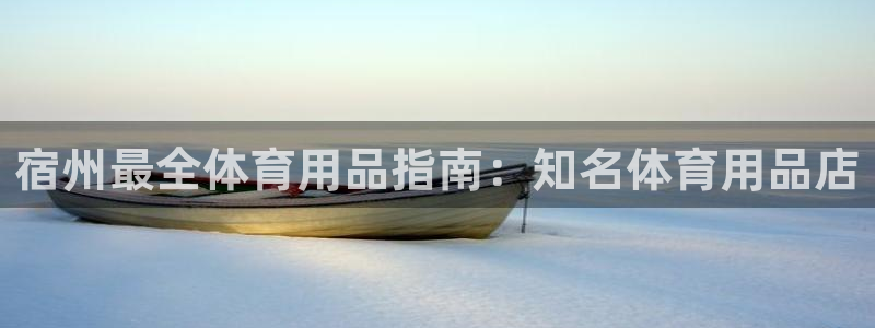 欧陆娱乐图片：宿州最全体育用品指南：知名体育用品店