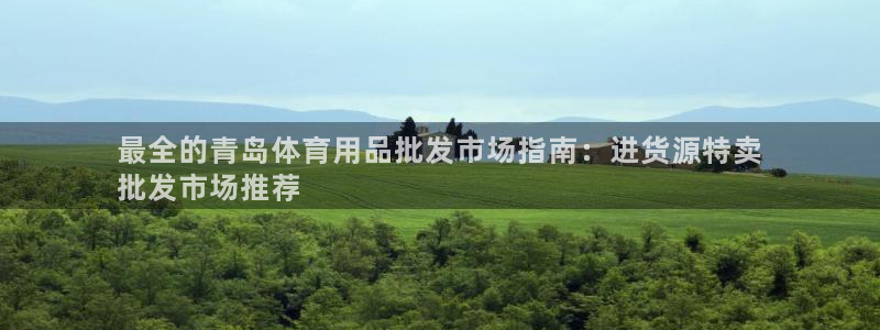 欧陆娱乐有风险吗：最全的青岛体育用品批发市场指南：进
