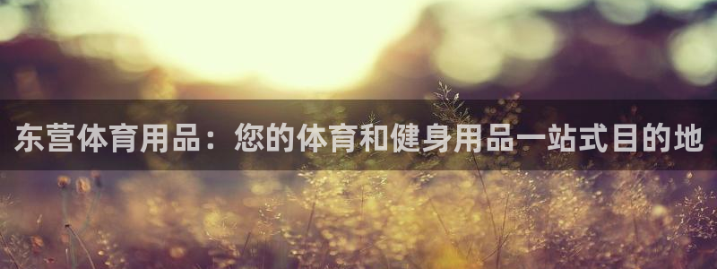 欧陆论坛：东营体育用品：您的体育和健身用品一站式目的