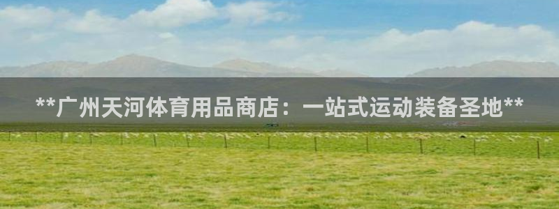 欧陆娱乐官网下载安装：**广州天河体育用品商店：一站