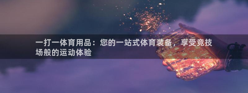 欧陆娱乐平台登陆地址：一打一体育用品：您的一站式体育