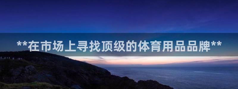 欧陆娱乐登陆平台有哪些：**在市场上寻找顶级的体育用