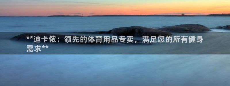 欧陆娱乐平台登录不上去怎么办：**迪卡侬：领先的体育
