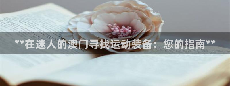 欧陆娱乐注册链接怎么弄：**在迷人的澳门寻找运动装备：您的指