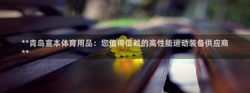 欧陆商城：**青岛宣本体育用品：您值得信赖的高性能运